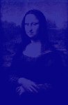 Blue Mona Lisa